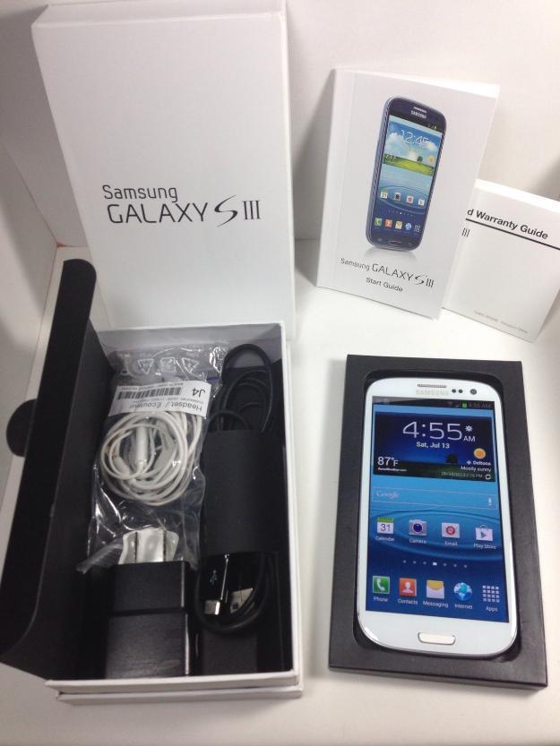 Samsung galaxy s3 SGH-I747 - 16GB - marmol blanco
