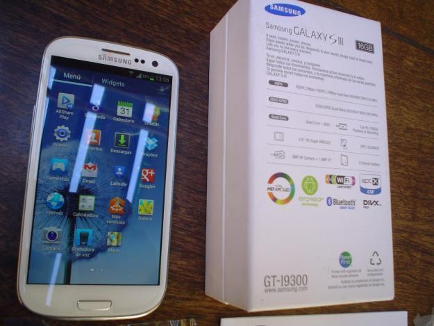 Samsung SIII Gt 9300 S3 De 32 Gb Libre De Fabrica