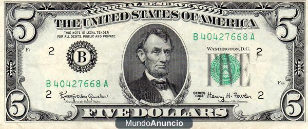 sell old American bills