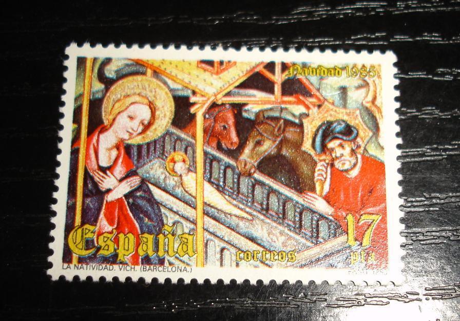 sello Navidad 86 La Natividad