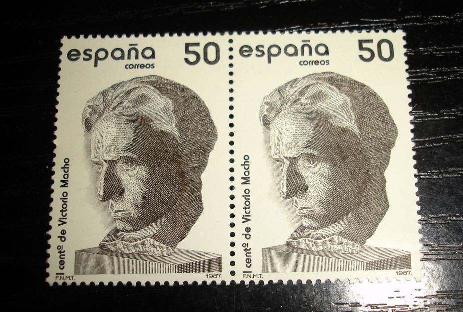 sellos 1º centenar Victorio Macho