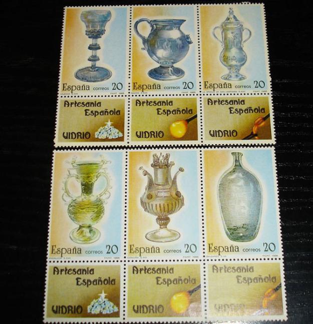 sellos Artesania española del Vidrio