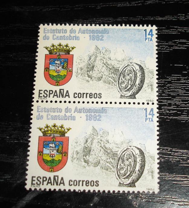 sellos Estatuto Autonomia de Cantabria  1984