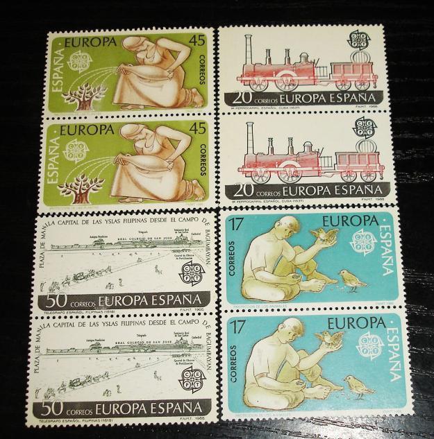 sellos serie Europa españa