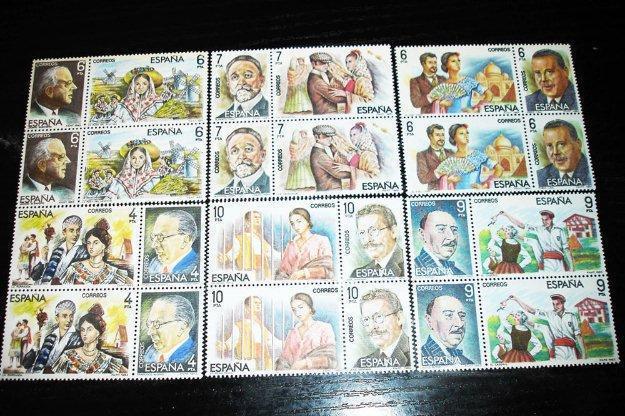 sellos Serie Maestros de la Zarzuela