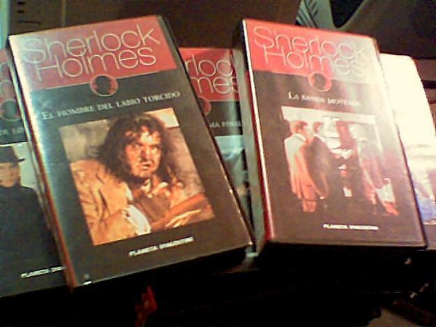 sherlock holmes-26 peliculas vhs