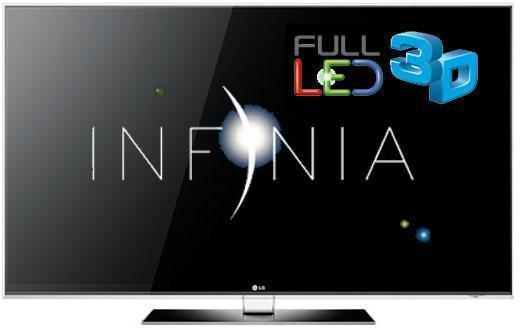 Smart TV full led slim 3D 55 pulgadas. LG - 55LX9500
