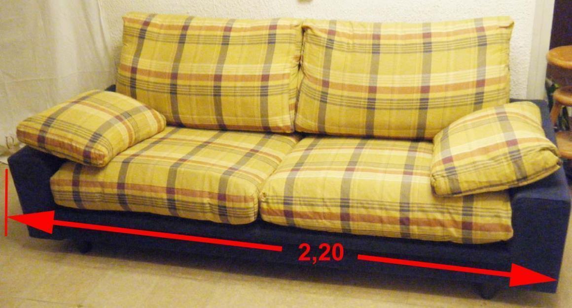 Sofa semi nuevo 2,20 desenfundable