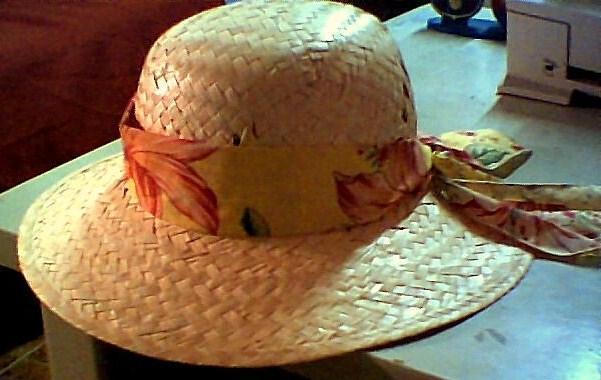 sombrero de mujer.primavera.