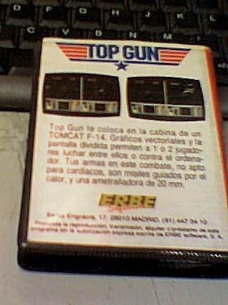 spectrum,videojuego antiguo.top gun.