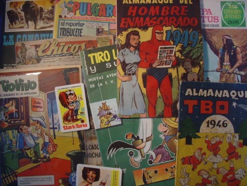 Tebeos,comics,albumes cromos,juguetes etc..compro
