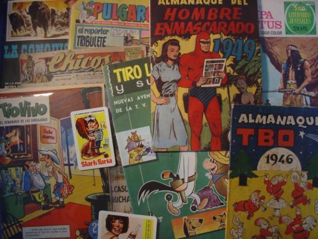 Tebeos,comics,albumes de cromos,juguetes etc..compro