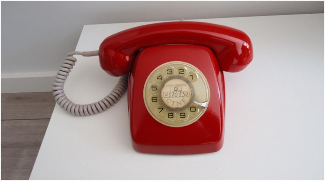 telefono antiguo heraldo vintage retro coleccion
