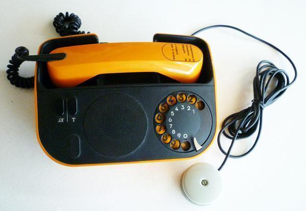 Telefono télic-alcatel premio diseño años '80