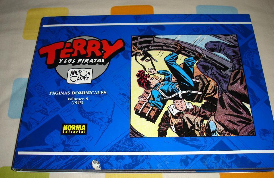 terry y los piratas nº 8-9 y 10 norma nuevos