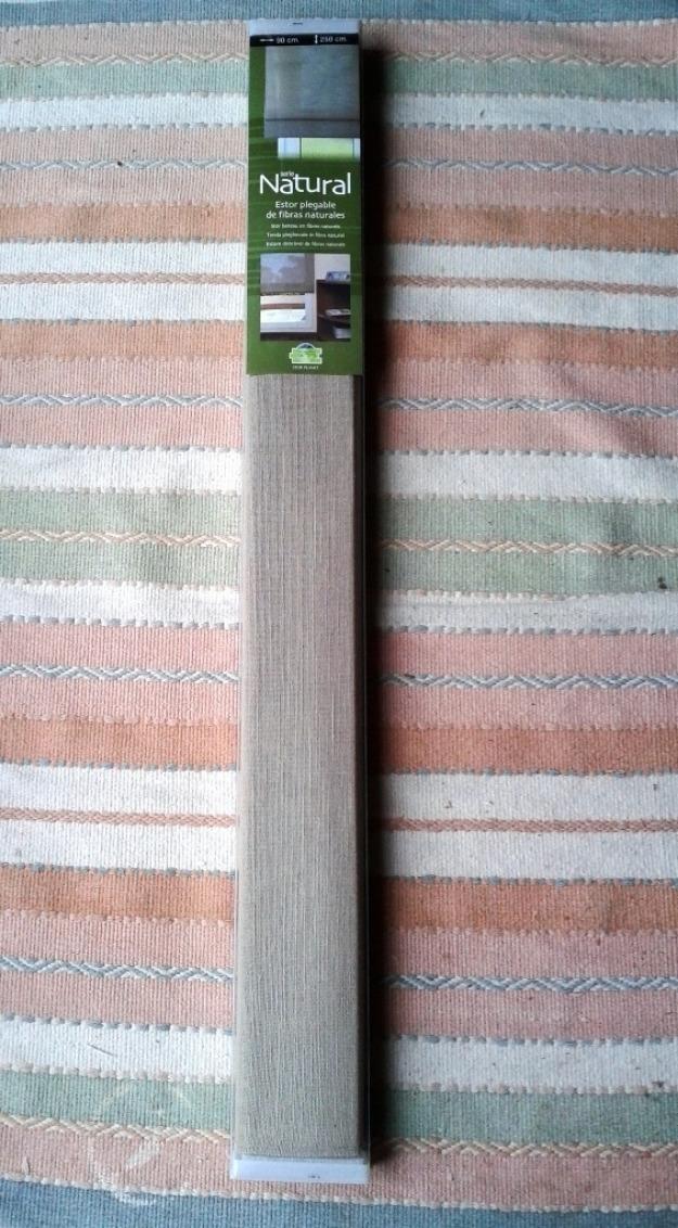 Vendo 2 estores de fibra natural nuevos!!!