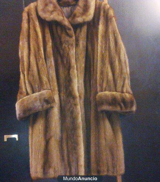 Vendo abrigo Lomos de vison  talla 48/50