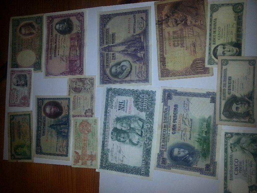 vendo billetes antiguos