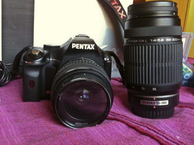 Vendo cámara Pentax K-X