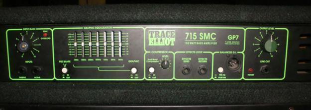 Amplificador combo para bajo marcaTrace Elliot 715 SMC gp7