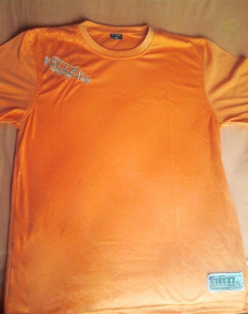 Camiseta naranja jieniyao, talla xxl