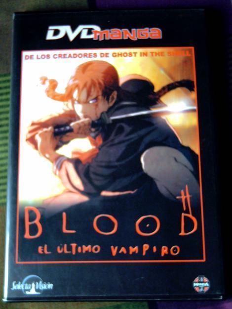 Dvd manga blood