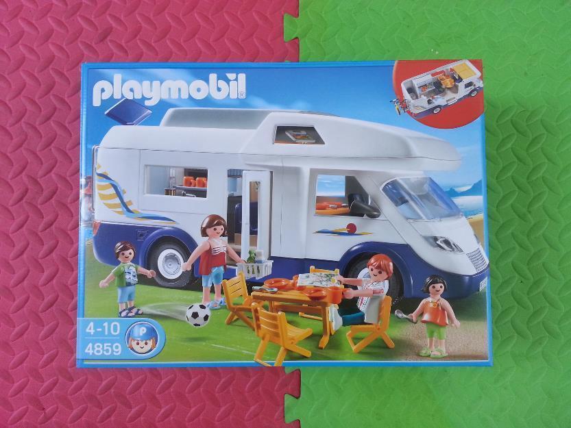 Playmobil 4859 - autocaravana familiar a estrenar