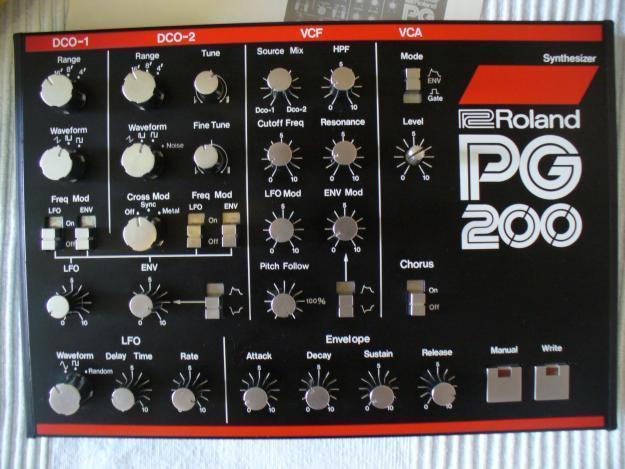 ROLAND PG200 PROGRAMADOR DEL JX3P