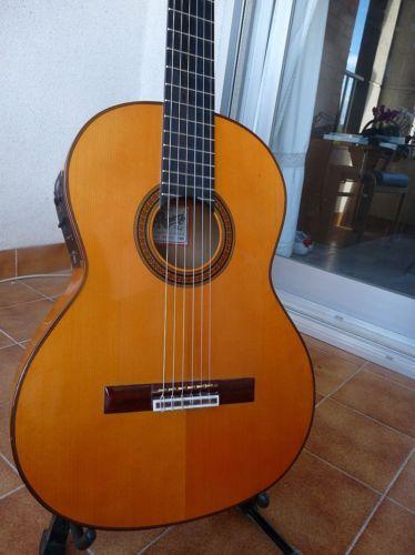 Guitarra flamenca FL2 Ramirez. Amplificación. MIDI RMC Guitar flamenco