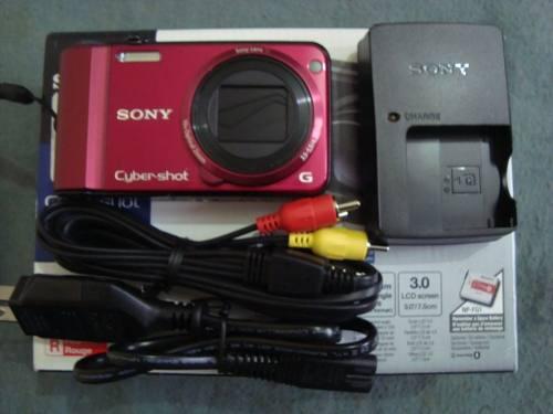 Camara Sony Dsc H70 Con Accesorios Y Caja Seminueva