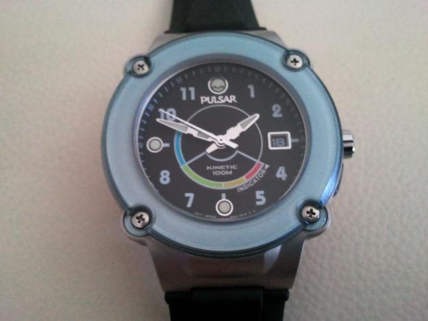 Vendo reloj usado Pulsar Kinetic 100m diver