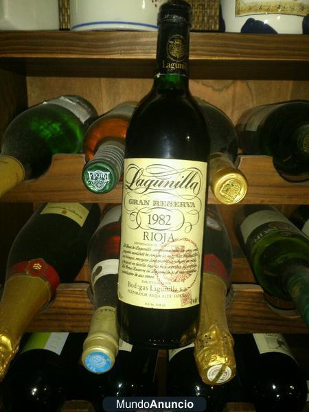 Botellas de Vino Gran Reserva 1982