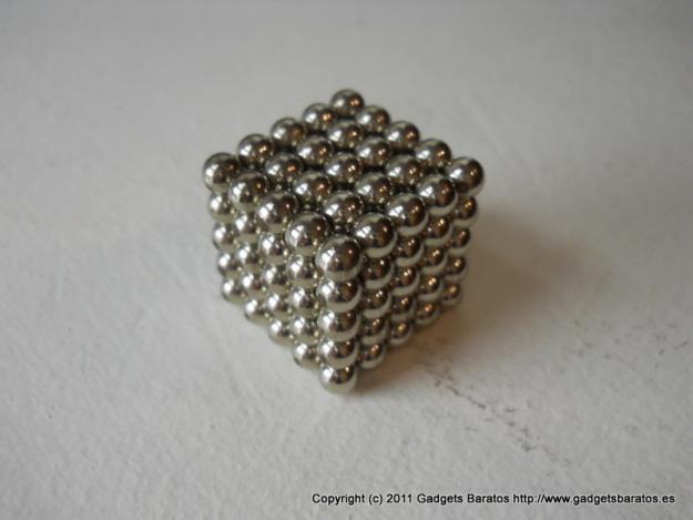 Imanes tipo Neo Cube Buckey Balls Bolitas de neo dimio 216 Bolitas plateadas