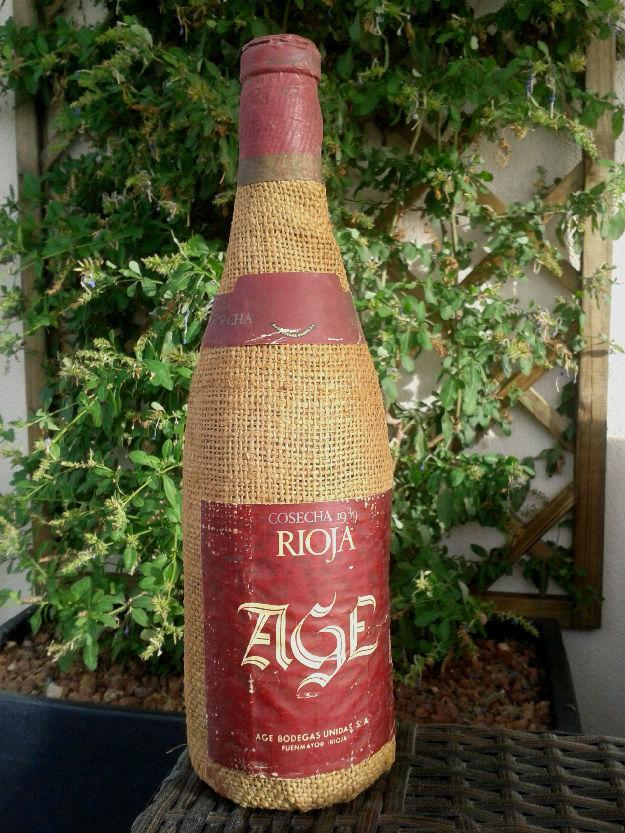 Botella Rioja AGE cosecha 1939