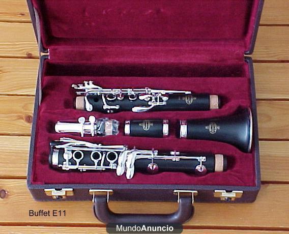 Vendo clarinete BUFFET E11