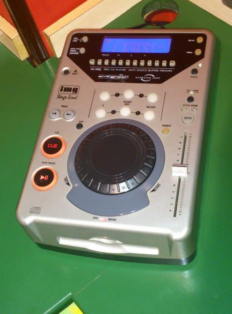 Reproductor DJ Stage Line Cd-30Dj