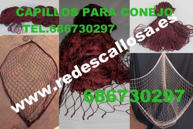 OFERTA CAPILLOS O REDES PARA CAZAR CONEJOS 2,75 € ENVIOS 686730297