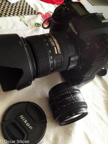 D300 Nikon Lentes 18-200 Vr Y 50 Mm A 1.8 Nikkor