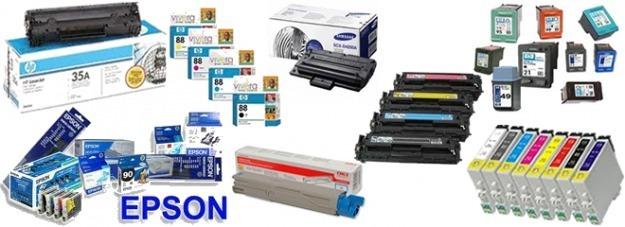 Venta de consumibles compatibles para impresora (tinta y láser). Kits de recarga.