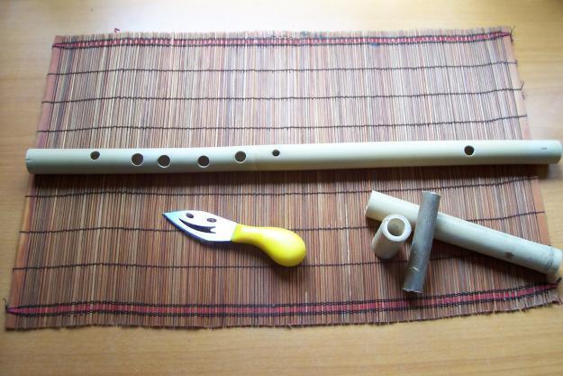Flauta travesera artesanal de bambú - personalizable