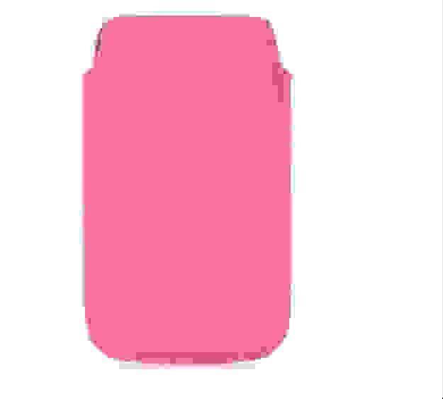 Funda piel Rosa Iphone 5