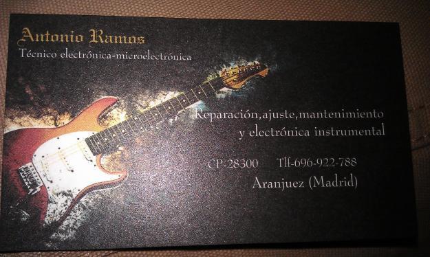 Luthier en Aranjuez..