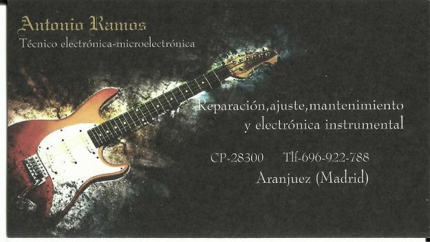 Luthier en Aranjuez,Madrid y Toledo