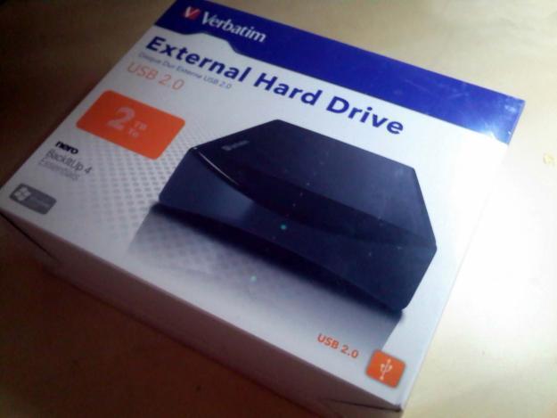 Vendo disco duro externo 2 Tb ( Verbatim )