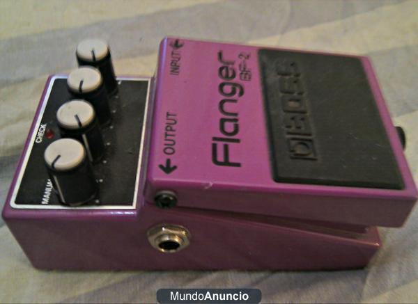 vendo PEDAL BOSS FLANGER IMPECABLE!
