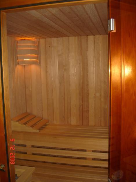 vendo sauna finlandesa para 4 personas por no usar