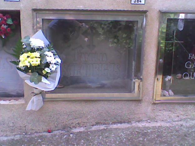 Venta de nicho en planta baja en Cementerio Sant Gervasi