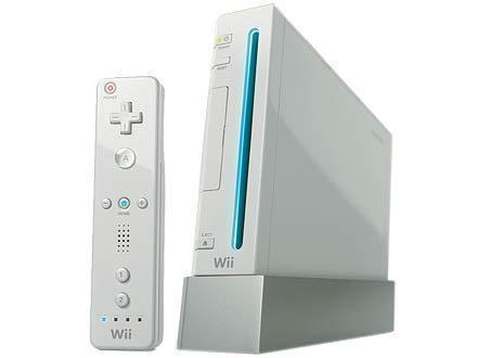 Wii blanca seminueva con chip y 2 mandos