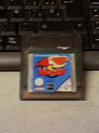 woody-el pajaro loco,videojuego gameboy color.