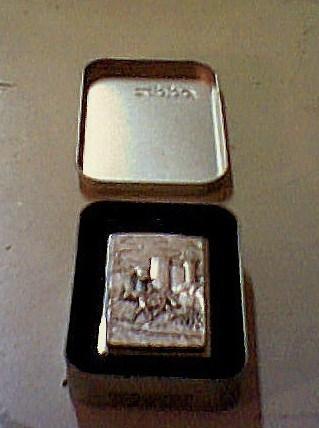 zippo original-nuevo con caja.caballero medieval.